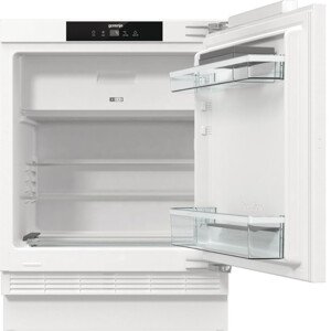 Gorenje RBIU609EA1 Beépíthető egyajtós hűtőszekrény fagyasztóval, bútorlap nélkül E Energiaosztály, Hűtő: 104L, Fagyasztó: 17L, Nofrost nélkül, Zajszint: 38 dB, Szél:59.5cm, Mag: 81.8 cm, Mély: 54.5 c