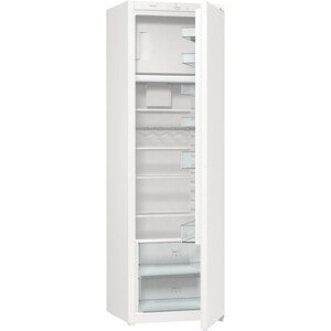 Gorenje RBI418EE0 Beépíthető egyajtós hűtőszekrény fagyasztóval, bútorlap nélkül E Energiaosztály, Hűtő: 251L, Fagyasztó: 29L, Nofrost nélkül, Zajszint: 38 dB, Szél: 56 cm, Mag: 177.5 cm, Mély: 56 cm,