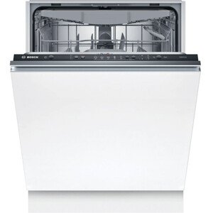 Bosch SMV25EX02E Beépíthető mosogatógép, bútorlap nélkül 13 teríték, 9.5 L fogyasztás, 5 program, 48 db zajszint, E energiaosztály, Felső evőeszköztartó tálca, 60 cm, Digit. kijelző nélkül