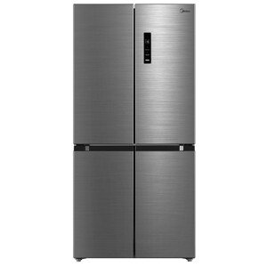 Midea MDRF632FIE46 4 ajtós hűtőszekrény fagyasztóval E Energiaosztály, Hűtő: 305L, Fagyasztó: 169L, Nofrost, Zajszint: 35 dB, Szél: 83.3 cm, Mag: 175.5 cm, Mély: 65.3 cm, Digitális kijelzővel