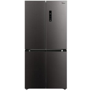 Midea MDRF632FIE28 4 ajtós hűtőszekrény fagyasztóval E Energiaosztály, Hűtő: 305L, Fagyasztó: 169L, Nofrost, Zajszint: 35 dB, Szél: 83.3 cm, Mag: 175.5 cm, Mély: 65.3 cm, Digitális kijelzővel