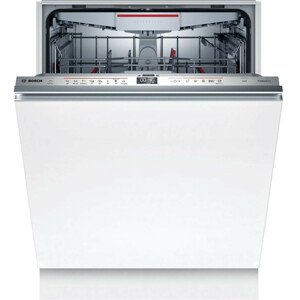 Bosch SBH6TCX01E Beépíthető mosogatógép, bútorlap nélkül 14 teríték, 9.5 L fogyasztás, 8 program, 43 db zajszint, A energiaosztály, Felső evőeszköztartó tálca, 60 cm, Digit. kijelző
