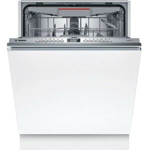 Bosch SBH4ECX21E Beépíthető mosogatógép, bútorlap nélkül 14 teríték, 9 L fogyasztás, 6 program, 42 db zajszint, B energiaosztály, Felső evőeszköztartó tálca, 60 cm, Digit. kijelző