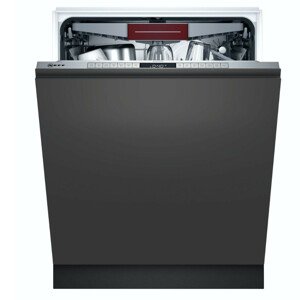 Neff S155HCX29E Beépíthető mosogatógép, bútorlap nélkül 14 teríték, 9.5 L fogyasztás, 6 program, 44 db zajszint, D energiaosztály, Felső evőeszköztartó tálca, 60 cm, Digit. kijelző