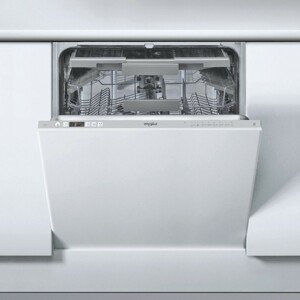 Whirlpool WIC 3C26 F Beépíthető mosogatógép, bútorlap nélkül 14 teríték, 9.5 L fogyasztás, 8 program, 43 db zajszint, E energiaosztály, Felső evőeszköztartó tálca, 60 cm, Digit. kijelző nélkül
