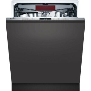 Neff S155ECX09E Beépíthető mosogatógép, bútorlap nélkül 13 teríték, 9.5 L fogyasztás, 6 program, 44 db zajszint, C energiaosztály, Felső evőeszköztartó tálca, 60 cm, Digit. kijelző