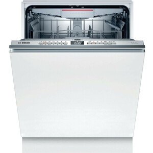 Bosch SMD6TCX00E Beépíthető mosogatógép, bútorlap nélkül 14 teríték, 9.5 L fogyasztás, 6 program, 44 db zajszint, A energiaosztály, Felső evőeszköztartó tálca, 60 cm, Digit. kijelző