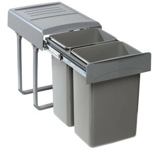 EKOTECH MEGA 40 - 2x20 liter Szelektív hulladékgyűjtő