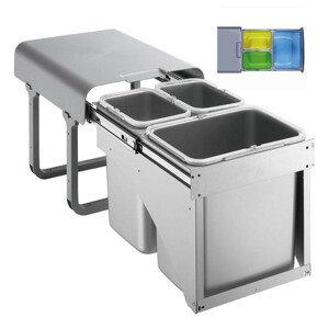 EKOTECH EKKO FRONT 40 - 1x16 liter+2x8 liter Szelektív hulladékgyűjtő