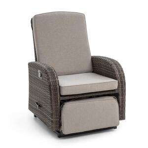 Blumfeldt Comfort Siesta Luxury, fotel, állítható háttámla, sötétszürke