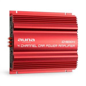 Auna C500.4 4-csatornás autó erősítő, 4x 65W RMS