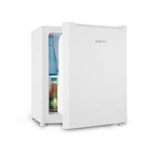 Klarstein Snoopy Eco, mini hűtőszekrény fagyasztóval, E, 41 liter, 39 dB, fehér