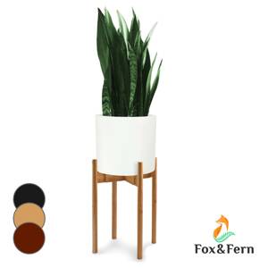 Fox & Fern Deventer, növényállványok, virágcserepekhez 20,3-30,5 cm O, 2 magasság, bambusz kötelek