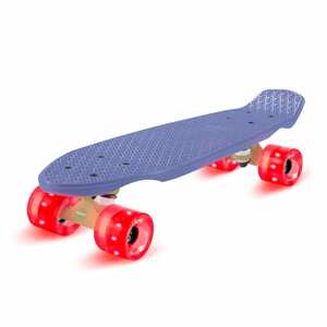 Fun pro Mini Cruiser Skateboard Trickboard PP Board 100kg LED kerekek PU keménysége: 88A