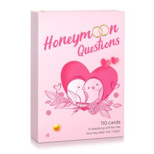 Spielehelden Honeymoon Questions, Kártyajáték, Több mint 100 kérdés, Ajándékdoboz angol nyelvű