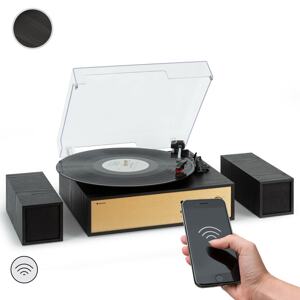 Auna Berklee TT-Play Prime,lemezjátszó, szíjhajtás, 33 1/3 és 45 RPM, sztereó hangszórók